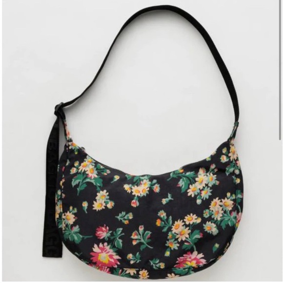 BAGGU Handbags - BAGGU Laura Ashley Medium Crescent